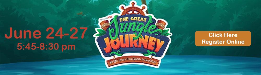 Sign up your child for Vacation Bible School June 24-27, 2024